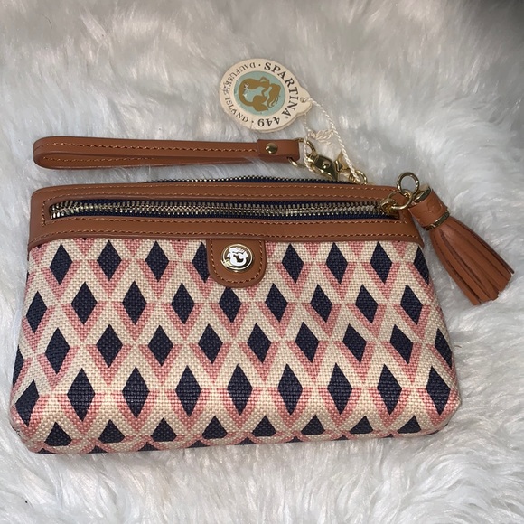 Spartina 449 Handbags - NWT Spartina 449 Barbee Tassel Wristlet